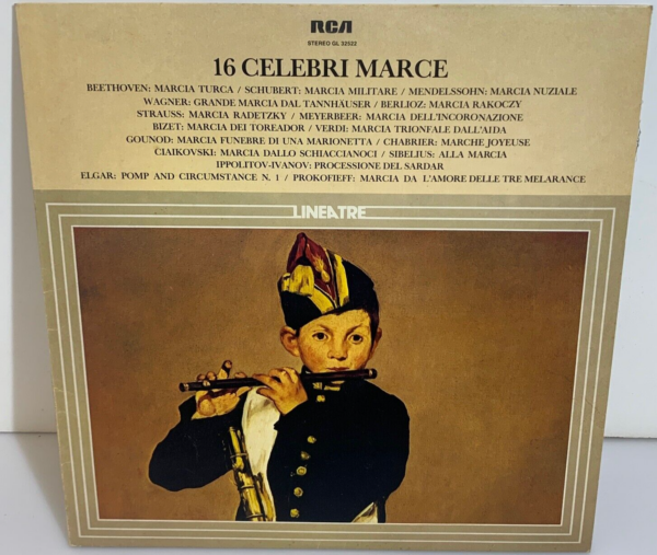 16 Celebri Marce Lineatre RCA Stereo vinile 33"