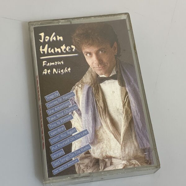 Audio Cassetta John Hunter Famous at night BZT 39626
