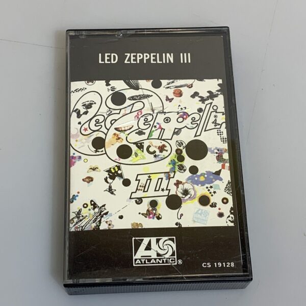 Audio Cassetta Led Zeppelin III Atlantic Recording CS 19128
