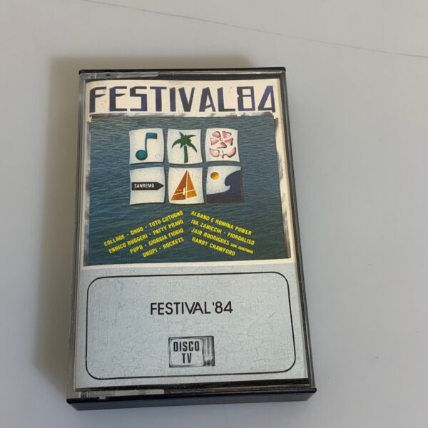 Audio Cassetta Musicassetta Festival '84 musica