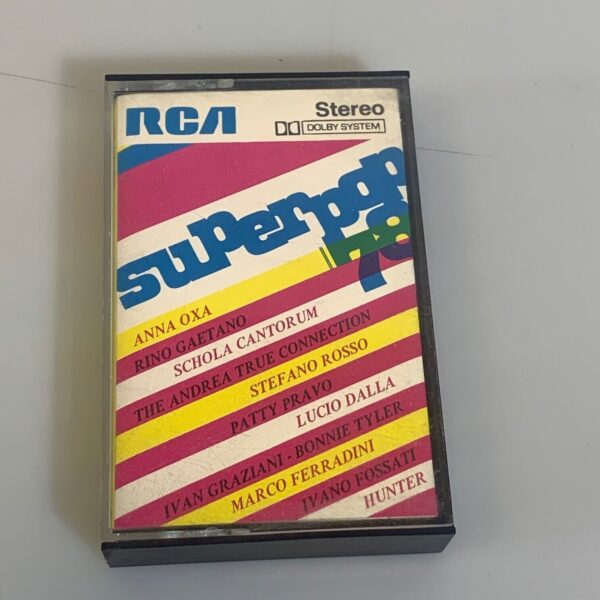 Audio Cassetta Musicassetta Superpop 78 Stereo RCA MC
