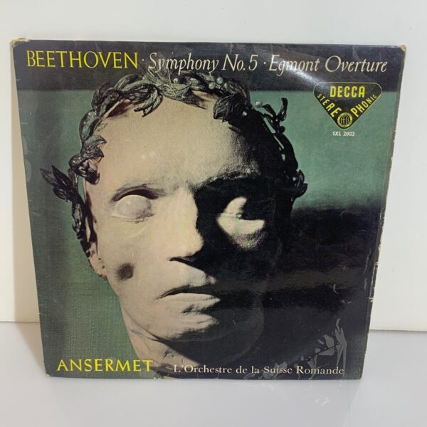 Beethoven Symphony no. 5 Egmont Overture Decca vinile 33"