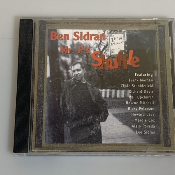 Ben Sidran mr. P's Shuffle Audio CD Music