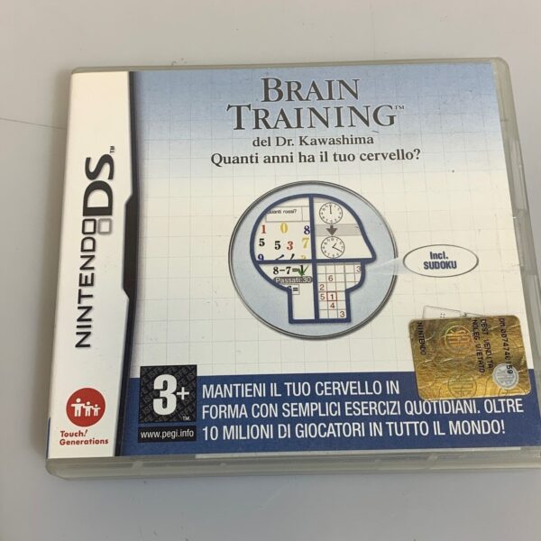 Brain Training del Dr. Kawashima Nintendo DS con manuali completo