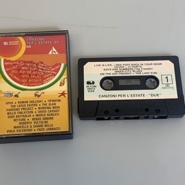 Canzoni per l'estate 1985 MC Artisti vari Audio Cassetta Musicassetta