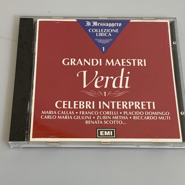 CD Musica Classica I grandi maestri VERDI - Emi Records