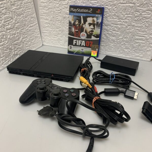 Console SONY Playstation 2 Slim con gioco FIFA 07 PS2
