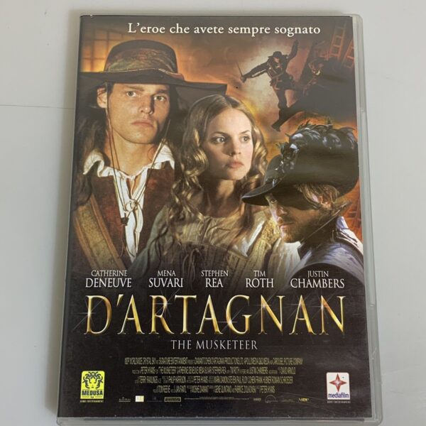 D'Artagnan Film in DVD con Cetherine Deneuve Tim Roth - Medusa