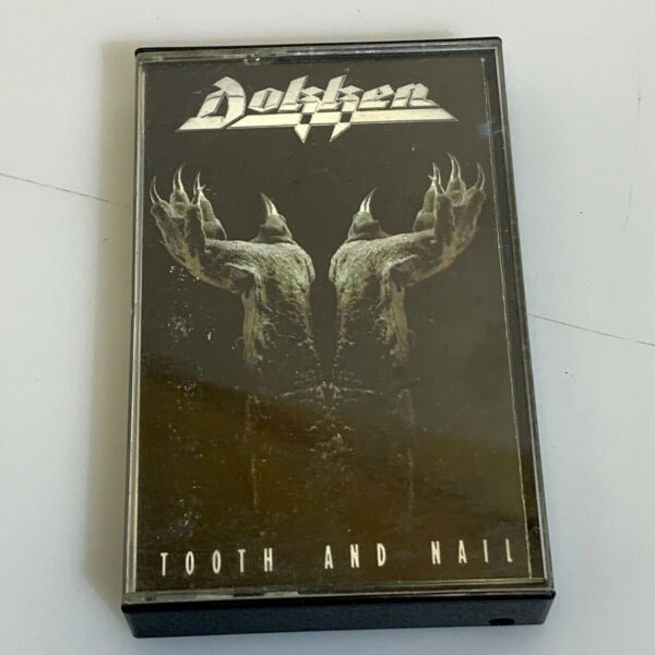 Dokken Tooth and Nail Elektra 1984 Audio Cassetta