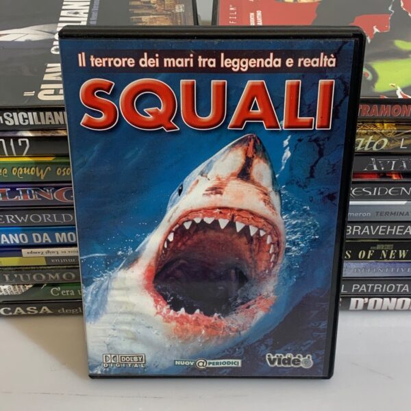 DVD Il terrore dei mari tra leggenda e realta' SQUALI usato