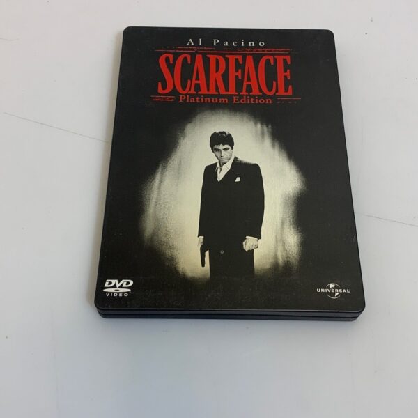 DVD Scarface con Al Pacino Platinum Edition Steel Box Universal