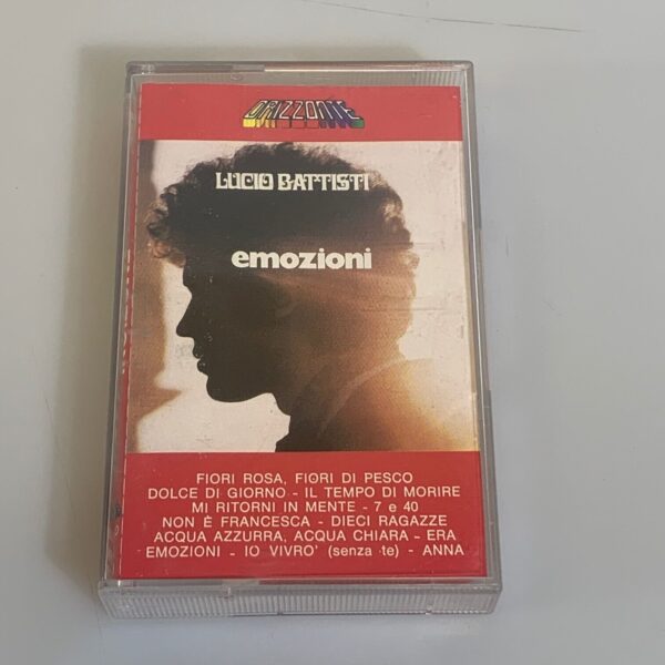 Emozioni di Lucio Battisti MC Audio Cassetta Musicassetta