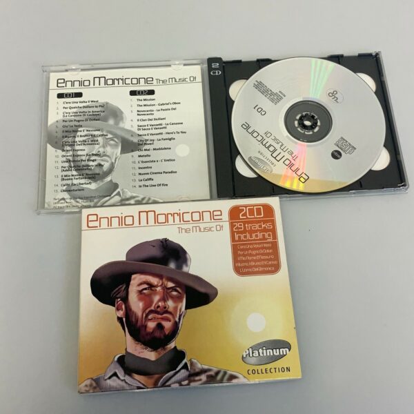 Ennio Morricone Platinum Collection 29 Tracks Including 2 CD PC232 Musica