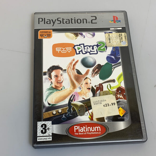 Eye Toy Play 2 Platinum videogioco PS2 PAL Ita