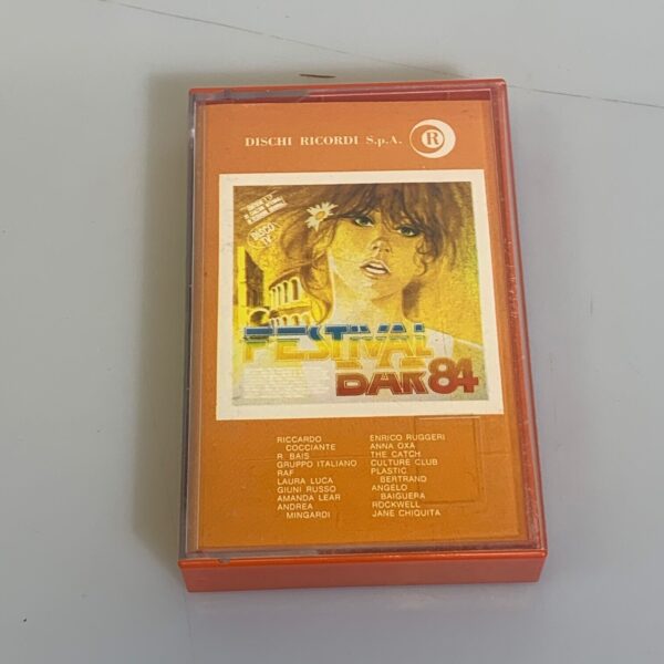 FESTIVALBAR 1984 Disco Ricordi Audio Cassetta Musicassetta