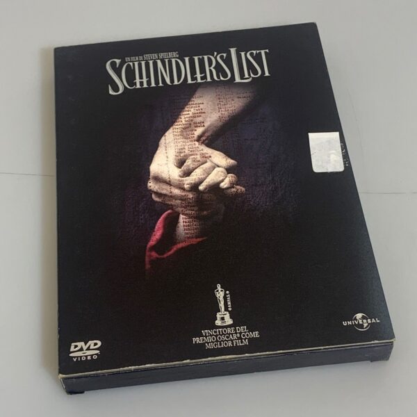FILM in DVD guerra Schinler's List Shoah di Steven Spielberg 1993 Universal