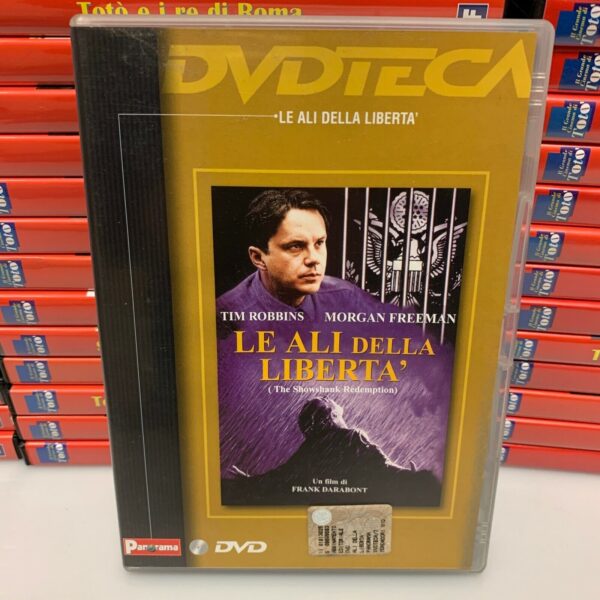 Film in DVD Le ali della liberta' con Morgan Freeman