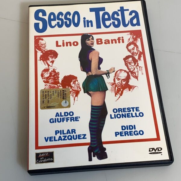 Film in DVD Sesso in testa con Lino Banfi Commedia 1974