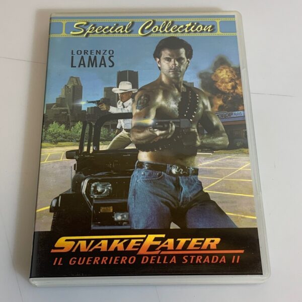 Film in DVD Shake Eater Il guerriero della strada con Lorenzo Lamas 1995
