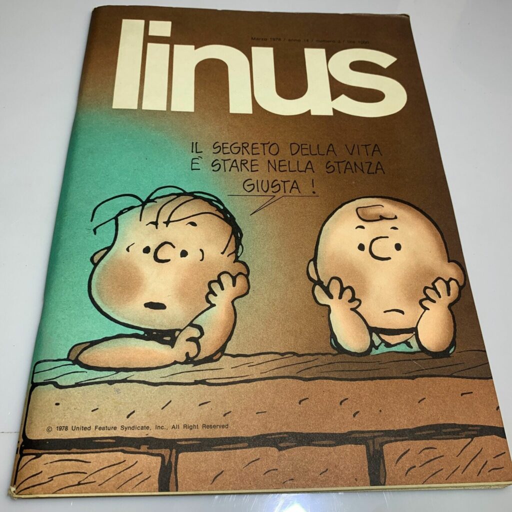 Fumetto Linus n. 3 Marzo 1978 Milano Libri