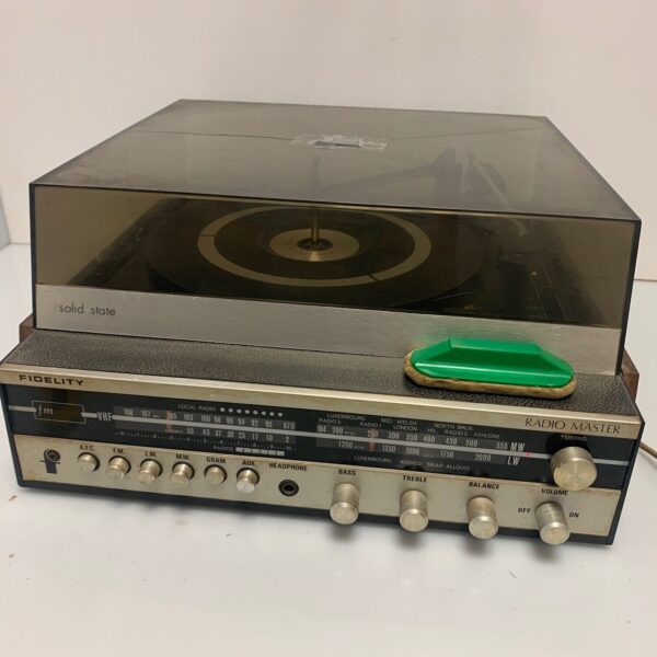 Giradischi Vintage Fidelity Model UA3 automatico a ponte da testare