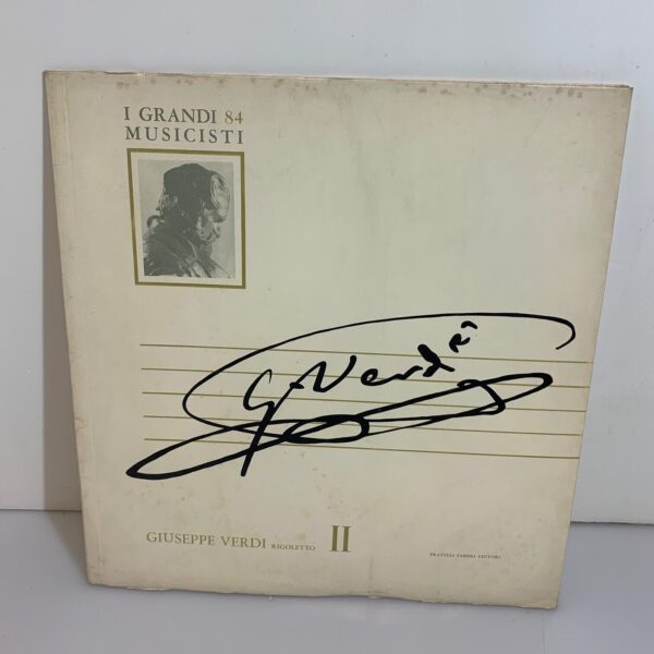 Giuseppe Verdi Rigoletto LP84 Parte Due vinile 33"