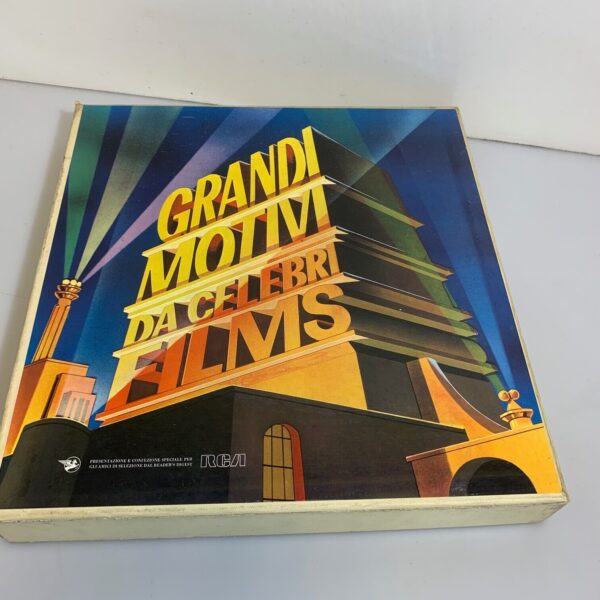 Grandi motivi da celebri Films. Raccolta di 10 Vinili 33 giri Selezione