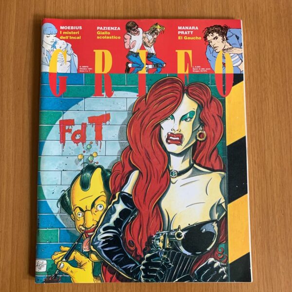 Il grifo fumetto n.7 Ottobre 1991 Pazienza Pratt Manara