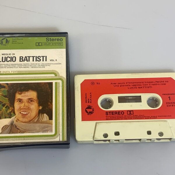 Il meglio di Lucio Battisti Volume 5 MC Audio Cassetta Musicassetta