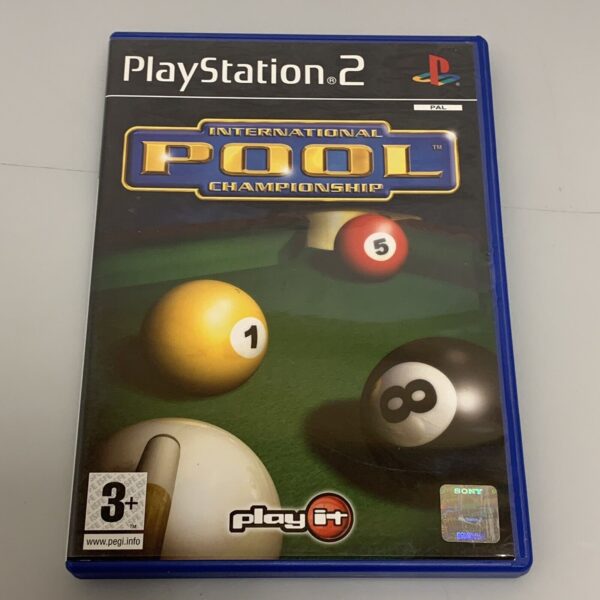 International Pool Championship Playstation 2 Sony PS2 PAL ITA con manuale