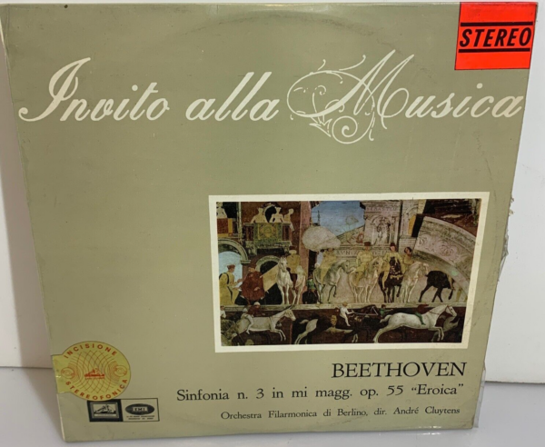 Invito alla Musica Beethoven Filarmonica di Berlino vinile 33"