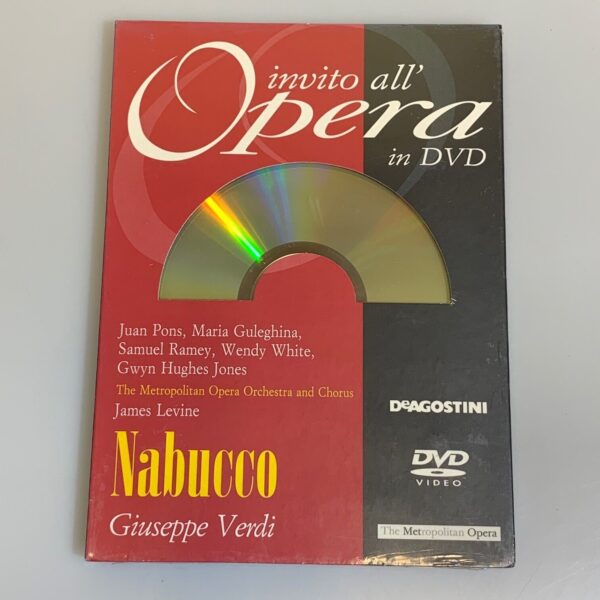 Invito all'opera in DVD Nabucco di Giuseppe Verdi De Agostini