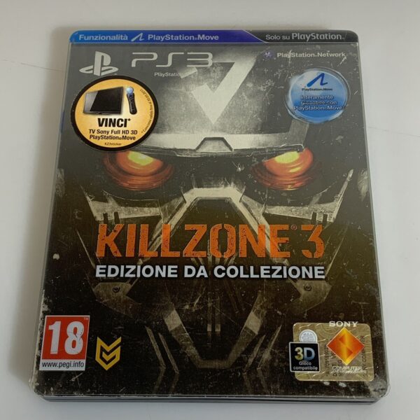 Killzone 3 Steelbook Edition Sony Ps3 Playstation 3 Videogioco PAL ITA