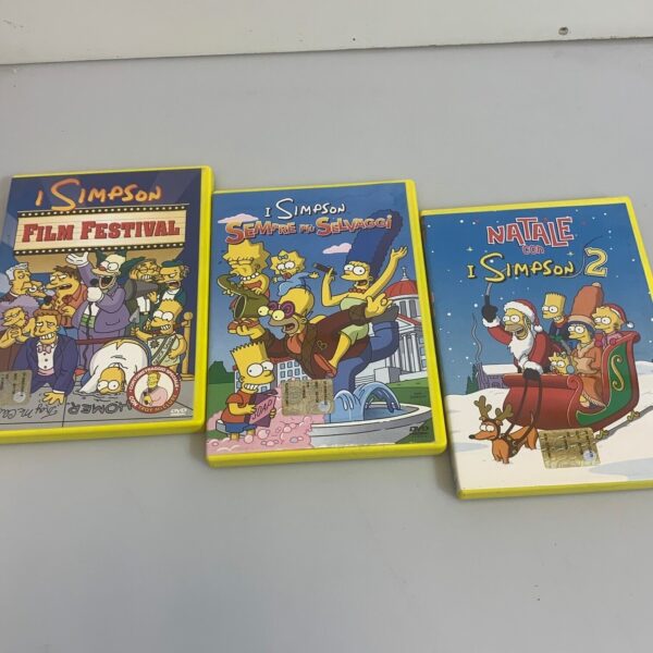 Lotto di 3 film in DVD Classici I Simpson Italiano