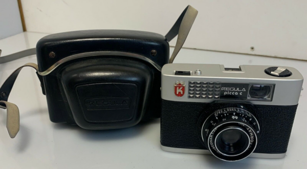 Macchina Fotografica Analogica King Regula Picca C con Custodia