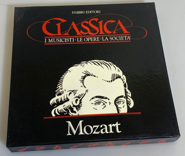 Mozart Classica Fabbri Editori 3 Musicassette Audio Cassette