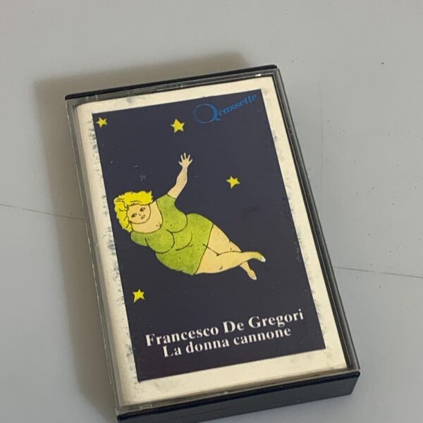Musicassetta La donna cannone di Francesco De Gregori Tape