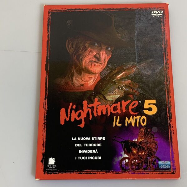 Nightmare 5 Il Mito Film in DVD con Robert Englund - Eagle Pictures cartonato