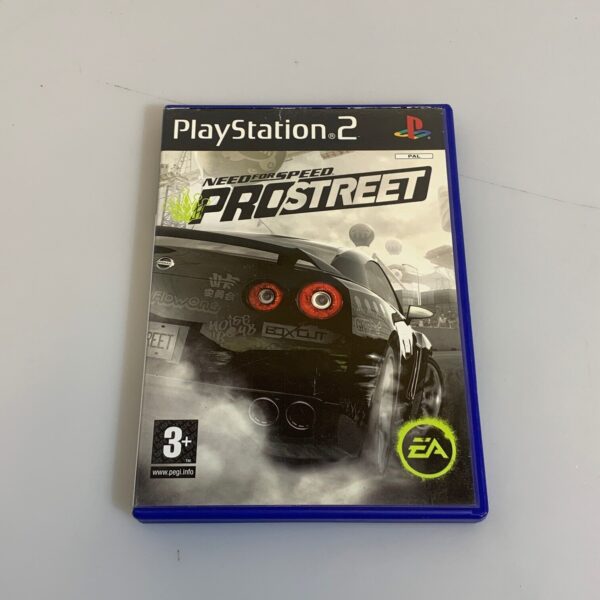 PS2 Need for speed Pro Street Pal in italiano playstation 2 con manuale