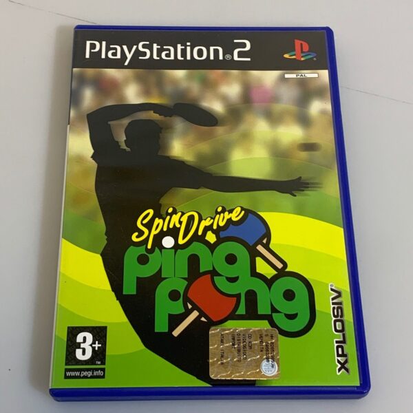 PS2 Spin Drive Ping Pong Pal in italiano playstation 2 con manuale