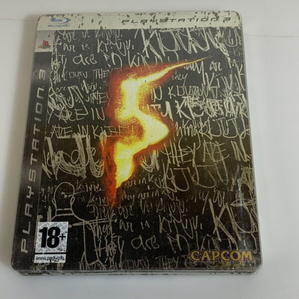 Resident Evil 5 Steelbook Edition Capcom Ps3 Playstation 3 Videogioco PAL ITA