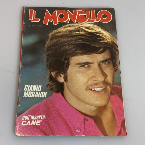 Rivista Il monello con Gianni Morandi N.15 Aprile