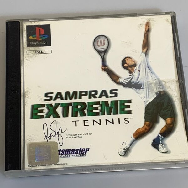 Sampras Extreme Retro game Playstation PS1 Tennis PAL usato psx