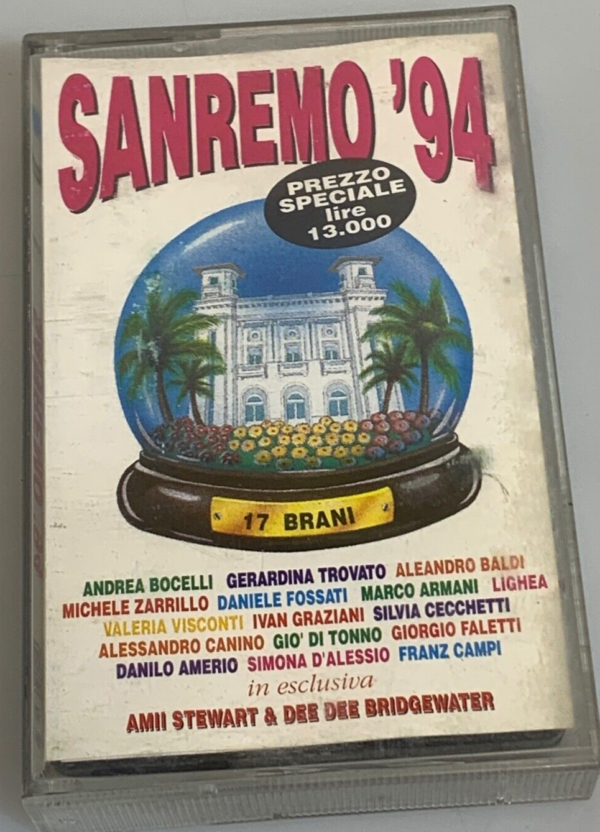SANREMO 1994 Artisti Vari RTI Music Stereo audio tape