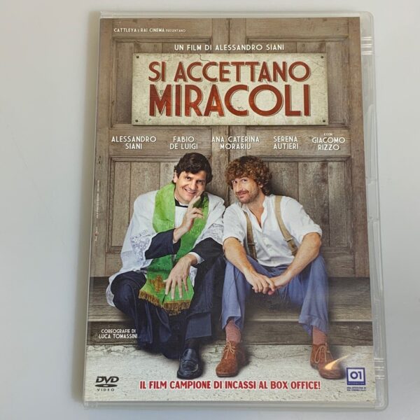 Si accettano miracoli Alessandro Siani Fabio De Luigi Film in DVD Commedia