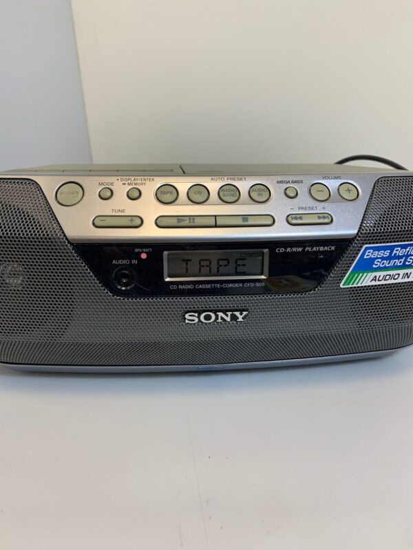 Stereo compatto SONY CFD-S05 audiocassetta CD Tuner