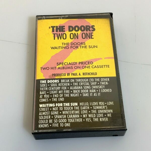 The Doors Two on One Waiting for the sun Elektra 1982 Audio Cassetta