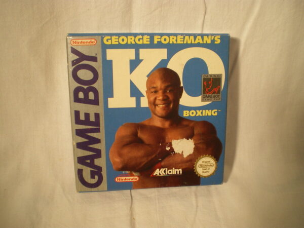 VIDEOGIOCO GAME BOY NINTENDO GEORGE FOREMAN KO BOXING