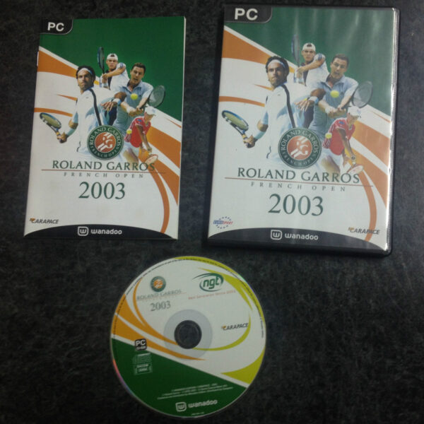 Videogioco PC Roland Garros 2003 FRENCH OPEN VERSIONE ITALIANA PAL