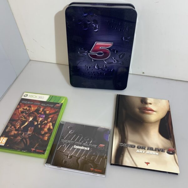 Videogioco XBOX 360 Dead or alive 5 Steel Box con Art Book